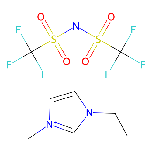 1-乙基-3-甲基咪唑双三氟甲磺酰亚胺盐(EMIMTFSI),174899-82-2,≥97%,阿拉丁