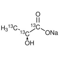L-乳酸钠-(¹³C)3 溶液,201595-71-3,≥98 atom% 13C,≥98%, 45-55 % (w/w) in H2O,阿拉丁