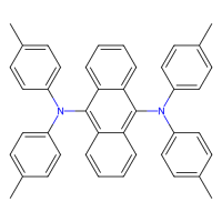 9,10-双[N,N-二(对甲苯基)氨基]蒽，177799-16-5，≥98%(HPLC)，阿拉丁