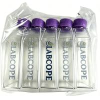 labcope LCC031 125mL PC锥形摇瓶,袋装灭菌,橙色透气盖 1个/包, 50包/箱