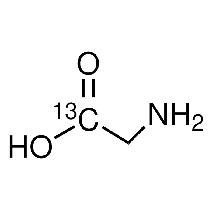 甘氨酸-1-¹³C,20110-59-2,≥99 atom% 13C,≥98%,阿拉丁产品图