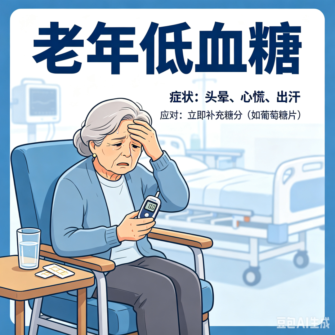2026 护理科普周 | 老年人控糖路上最危险的「隐形杀手」！急救方法要记牢～～～