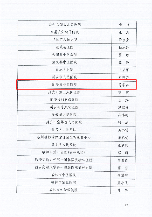 【匠心护理获殊荣】延安市中医医院荣获多项省市级护理表彰