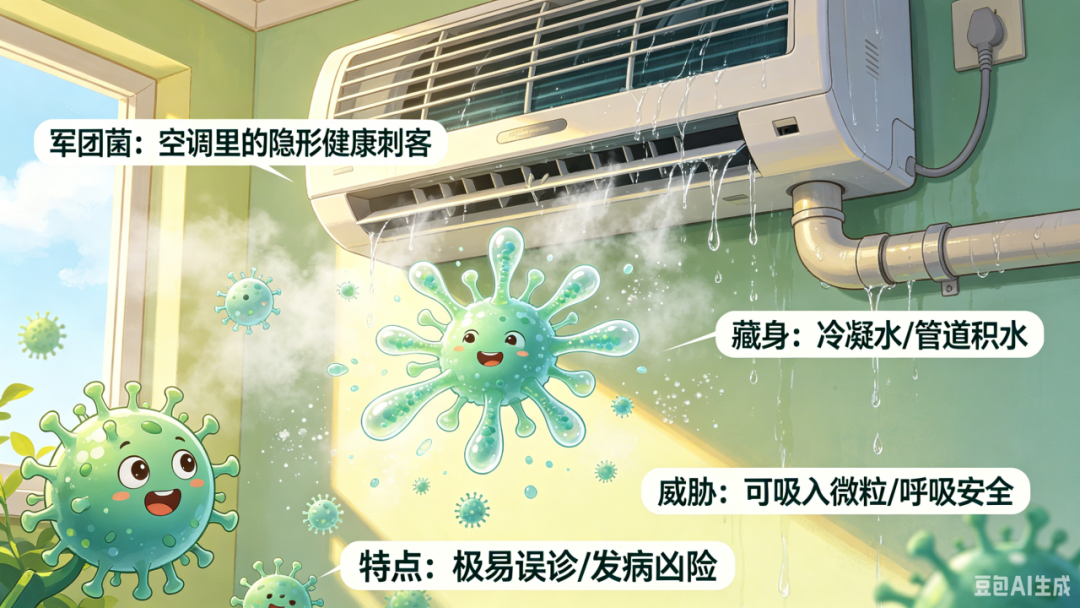 夏天高发!藏在空调里的隐形刺客—军团菌