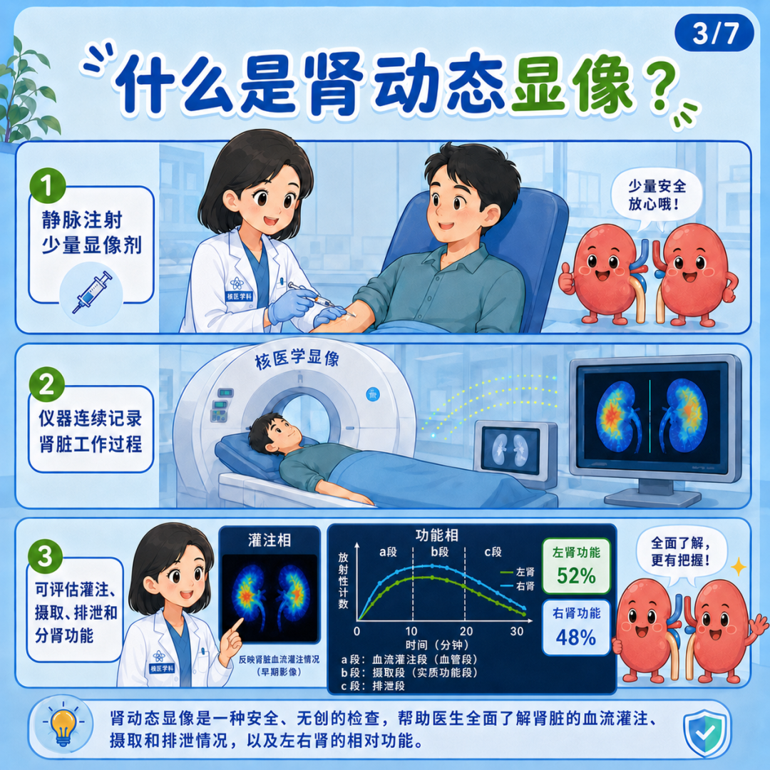 肾功能知多少？一图读懂肾功能与肾动态显像检查
