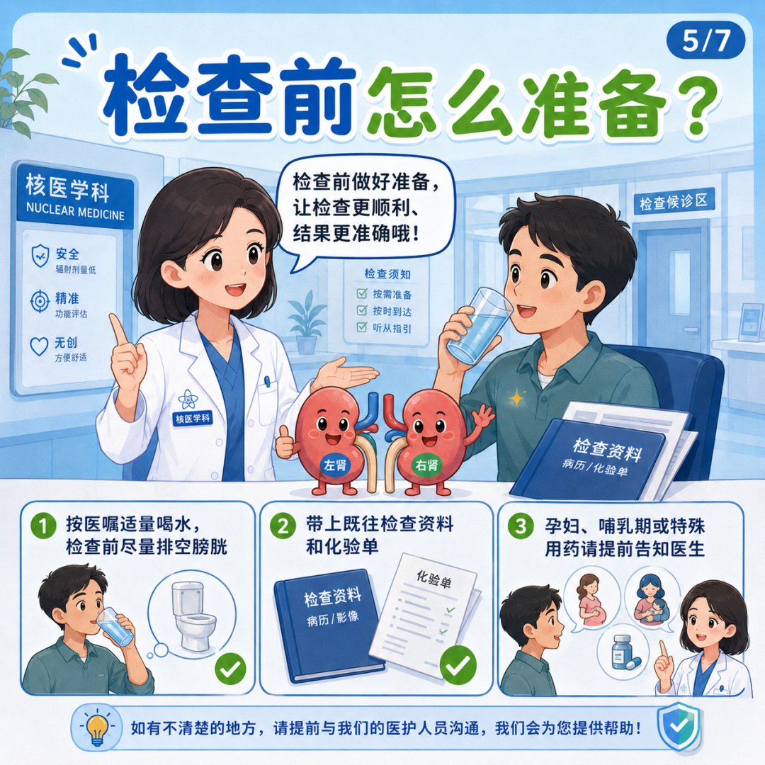 肾功能知多少？一图读懂肾功能与肾动态显像检查