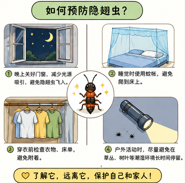 警惕 「飞行硫酸」 隐翅虫!一文读懂隐翅虫皮炎