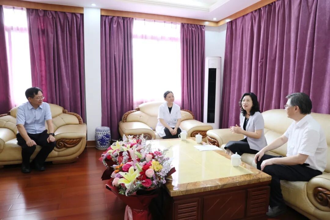 情系岐黄学者 暖心关怀赋能——自治区科协到我院慰问国家岐黄学者