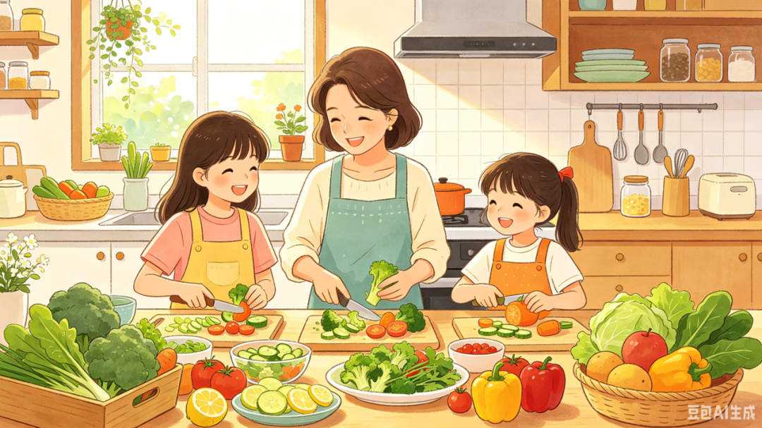 孩子是最好的健康监督员｜全家减重，妹妹意外 「躺瘦」