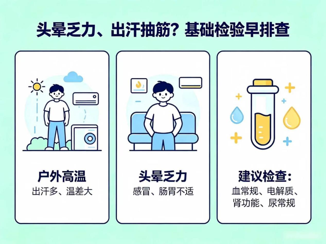 夏日高温来袭！这些检验项目，帮您守住健康防线
