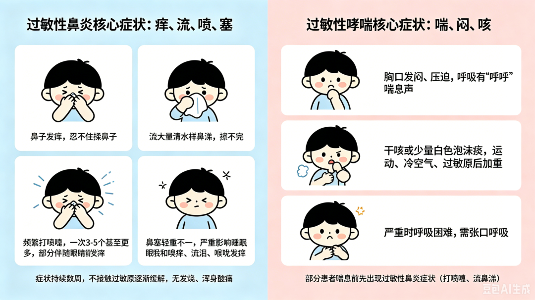 换季易「中招」?一文读懂过敏性鼻炎与过敏性哮喘的「隐藏关联」