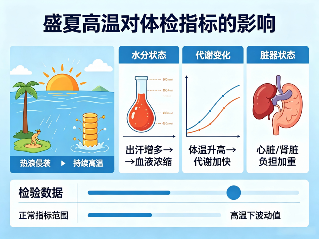 夏日高温来袭！这些检验项目，帮您守住健康防线