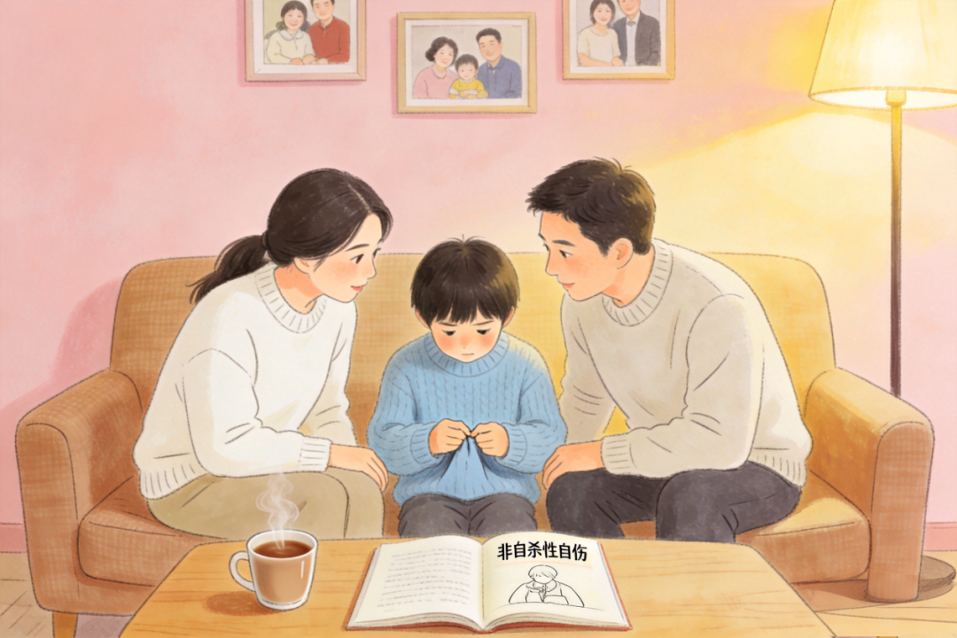 【二附院心理医生说】如何看待孩子的非自杀性自伤行为，写给家长的心理科普