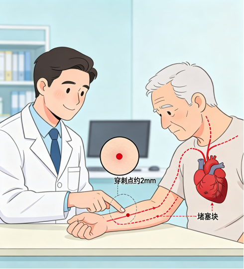为什么在手腕上打一个针眼,就打通心脏堵塞的血管?干货科普来了