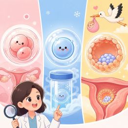 鲜胚、冻胚、囊胚怎么选？试管婴儿的「胚胎三兄弟」全解析