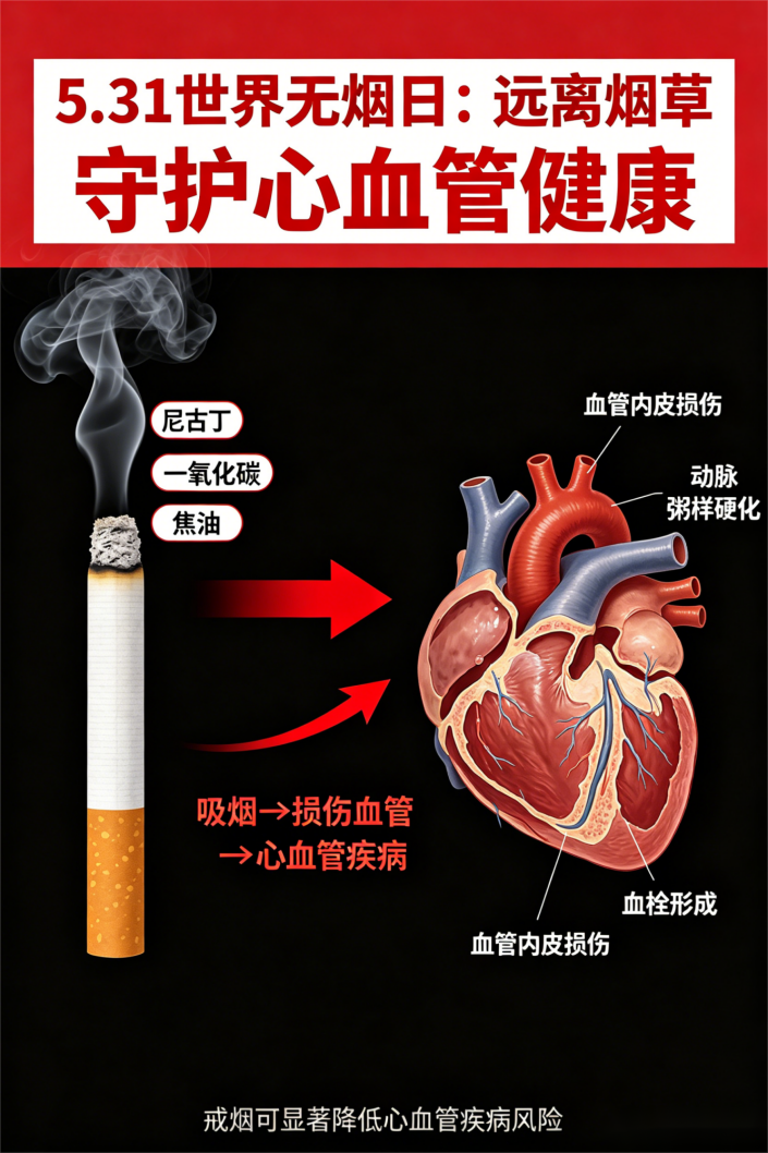 5·31 世界无烟日|33 岁小伙一根香烟后的「心脏惊魂」