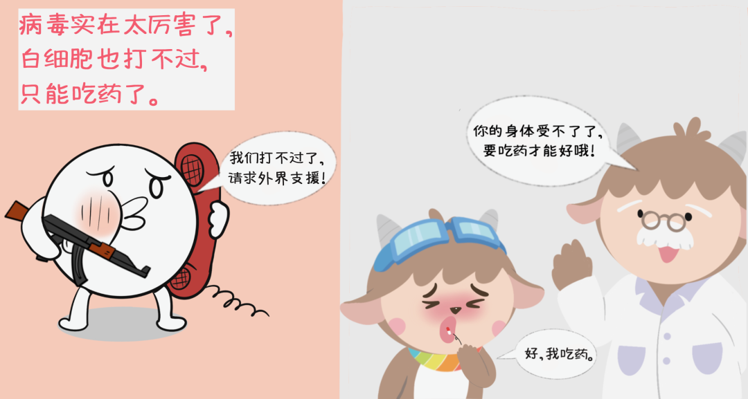 一场看不见的战争：手绘揭秘流感攻防战→