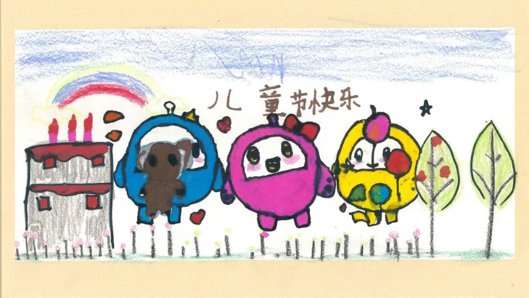 六一特辑丨「小战士」画作大赏：对抗病魔，孩子们用童真画出了最酷的「超能力」