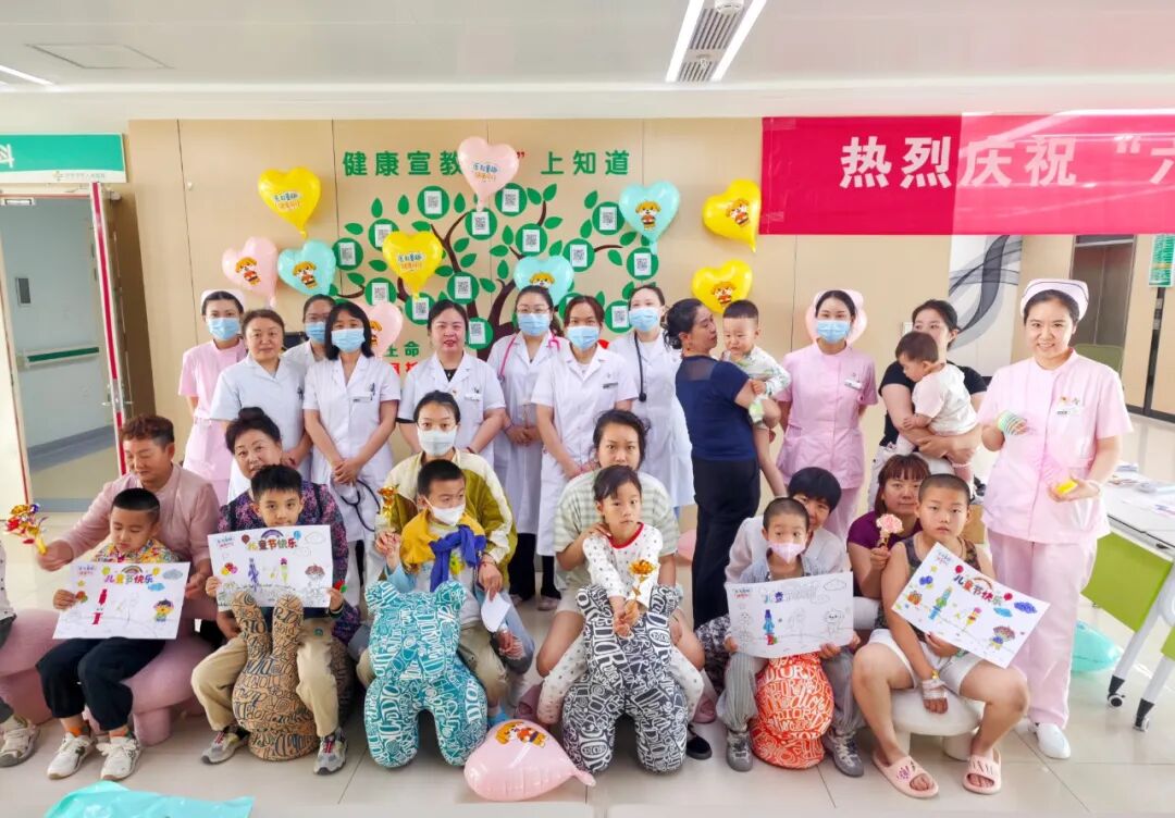 童趣暖病房，石河子市人民医院儿科开展六一儿童节主题活动