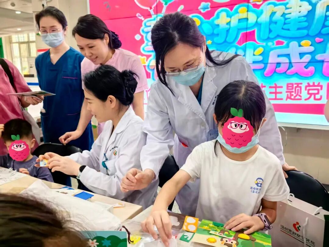 「童心护健康,快乐伴成长」急诊科六一主题活动