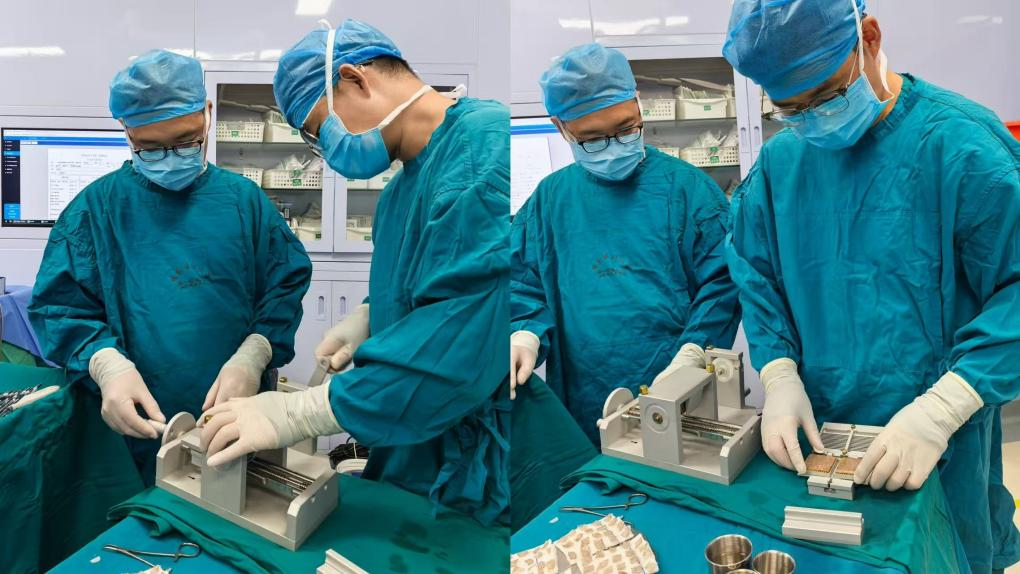 男子车祸致大面积皮肤缺损，桂医一附院 MEEK 新技术扩增植皮完成创面修复