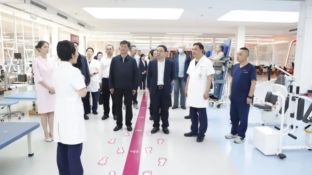 省政协副主席高岭到我院开展走访考察活动