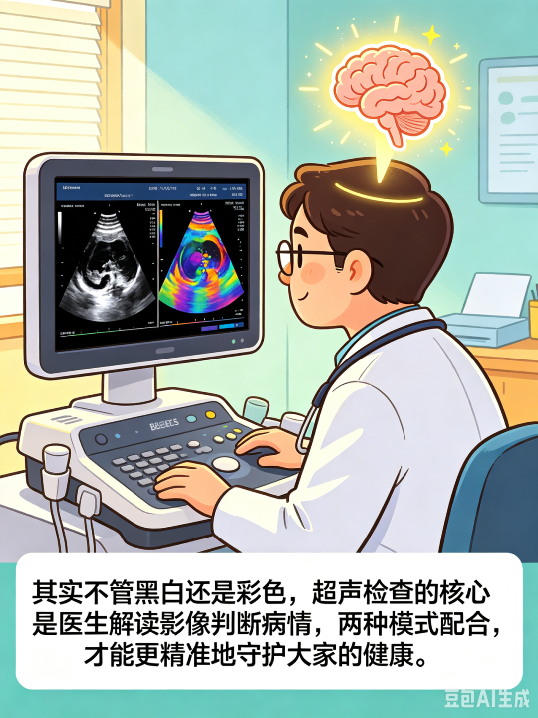【医路有知】黑白影像里的精准守护:为啥你的 B 超是黑白的?
