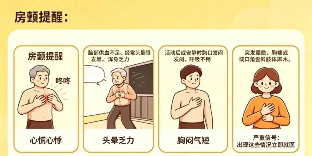 心慌不是“忍忍就好” | 关注房颤，预防卒中