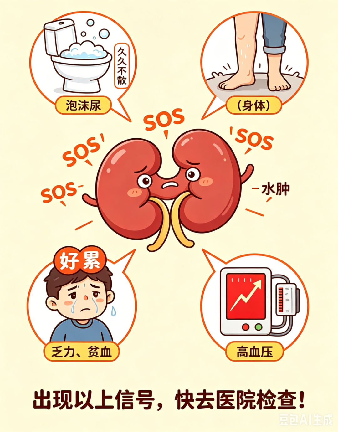 中山医声 | 肾脏从来不喊疼!5 个坏习惯,悄悄掏空小腰子