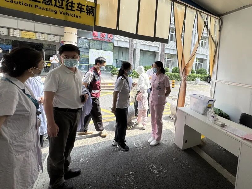 福田区疾控中心专家到深圳市妇幼保健院督导 2026 年蚊媒传染病防控工作