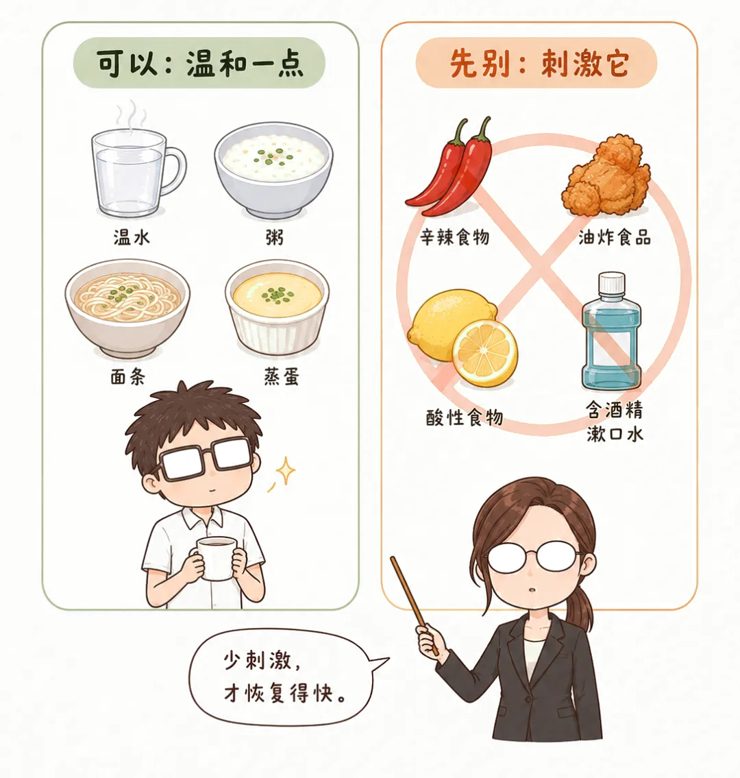 孩子高考前牙疼、溃疡别硬扛!3招紧急止痛!