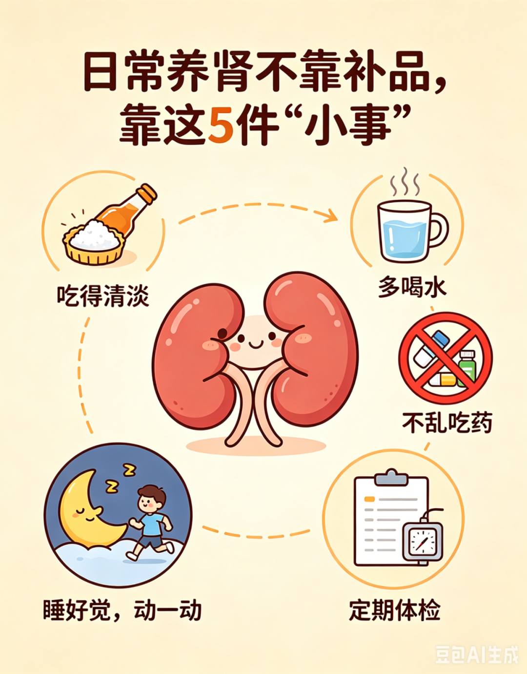 中山医声 | 肾脏从来不喊疼!5 个坏习惯,悄悄掏空小腰子