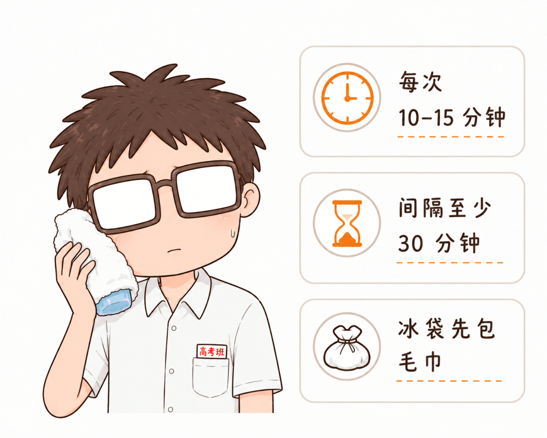 孩子高考前牙疼、溃疡别硬扛!3招紧急止痛!