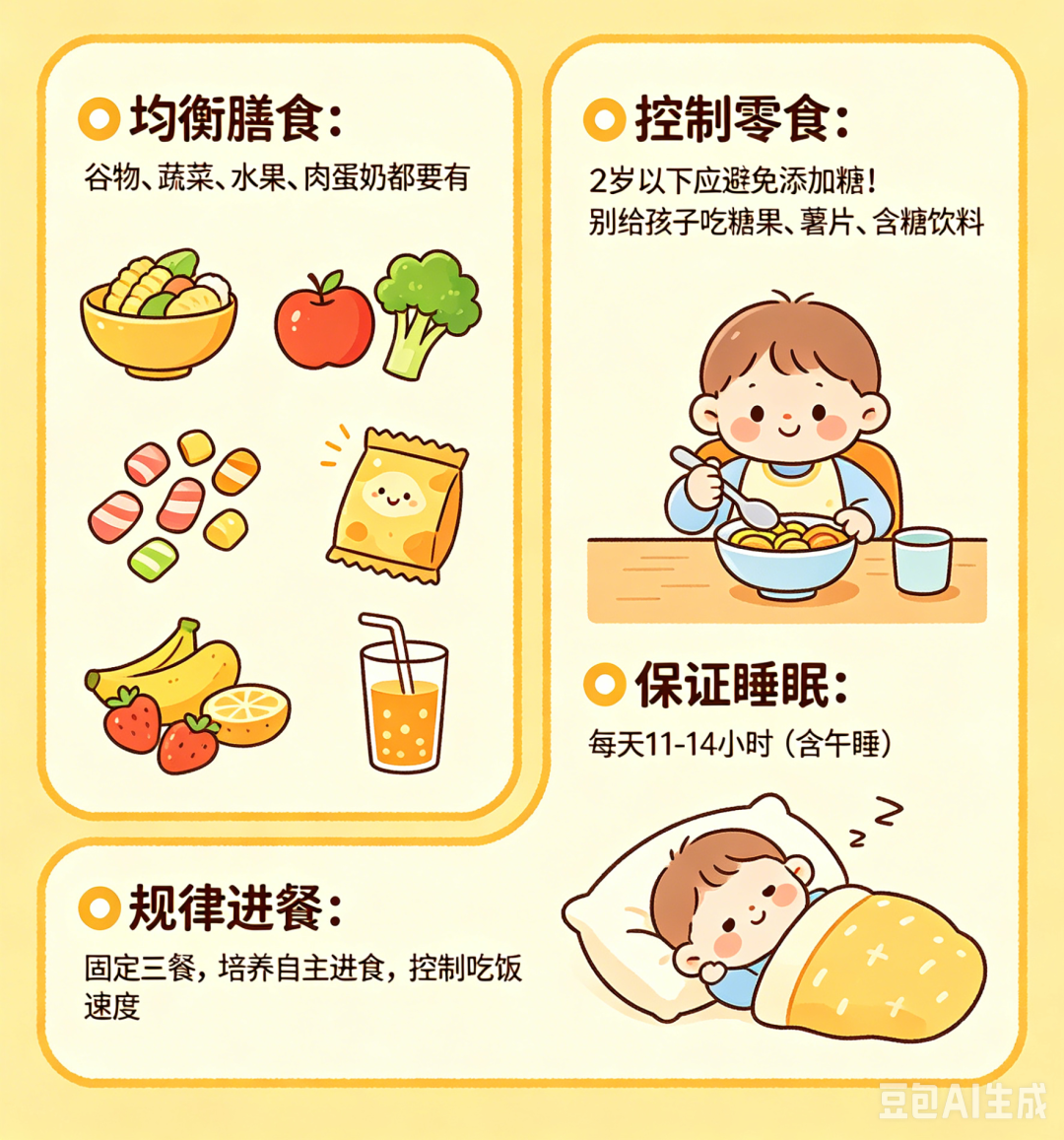 别让「小胖墩」成为慢性病伏笔：0～6 岁儿童体重管理家长指南