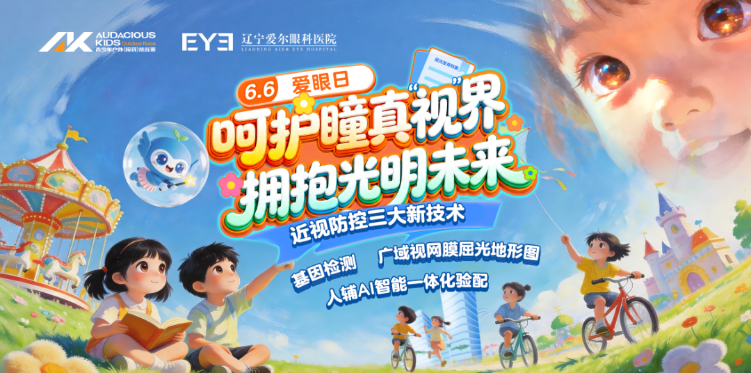 呵护瞳真视界·拥抱光明未来｜6·6全国爱眼日  辽宁爱尔眼科视光及小儿眼病科多维度开启全民护眼盛宴