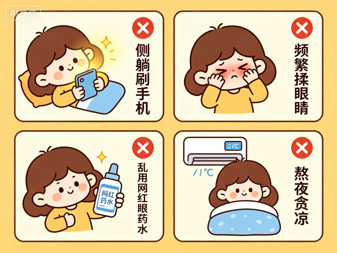 嗦粉吹空调、熬夜追剧……柳州人的夏天,小心眼睛「上火」干涩!