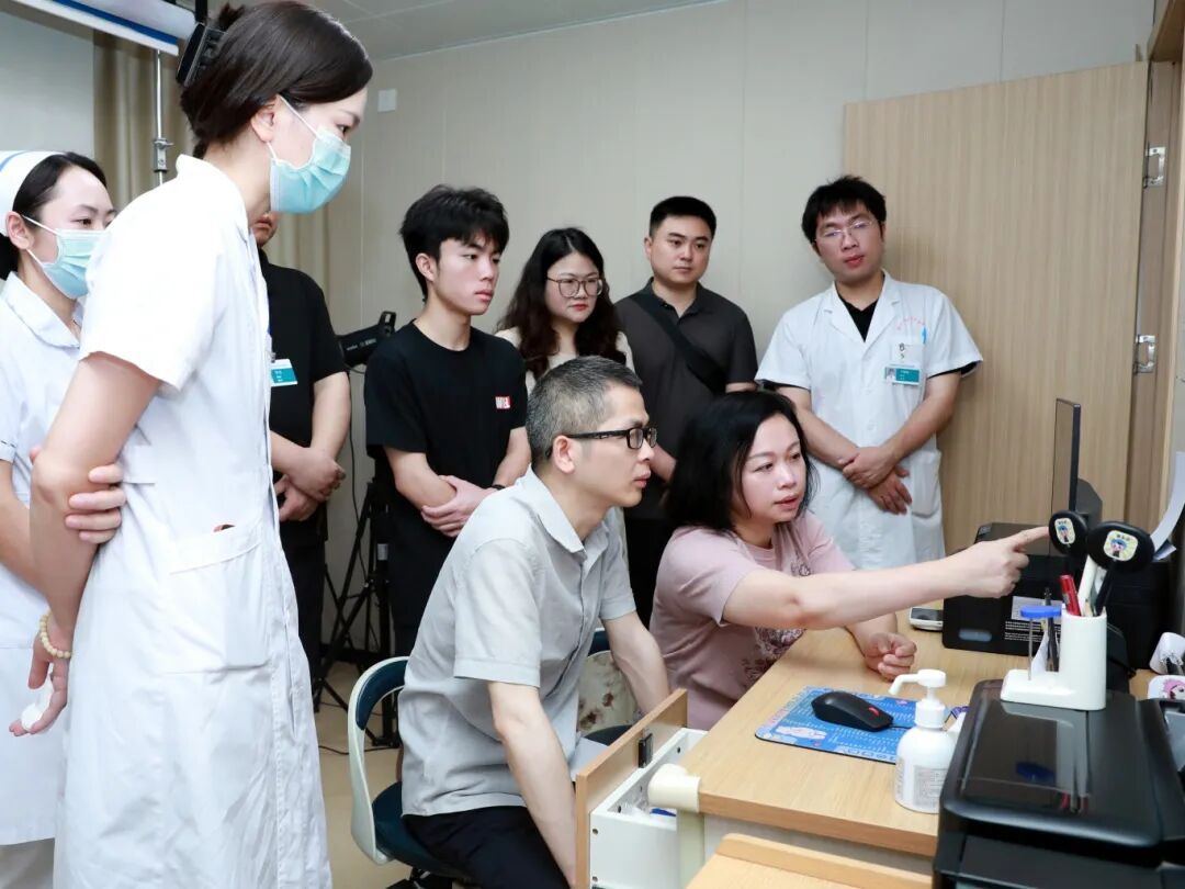 校院携手深耕智慧眼科!桂林医科大学团队莅临我院开展 AI 科研合作调研