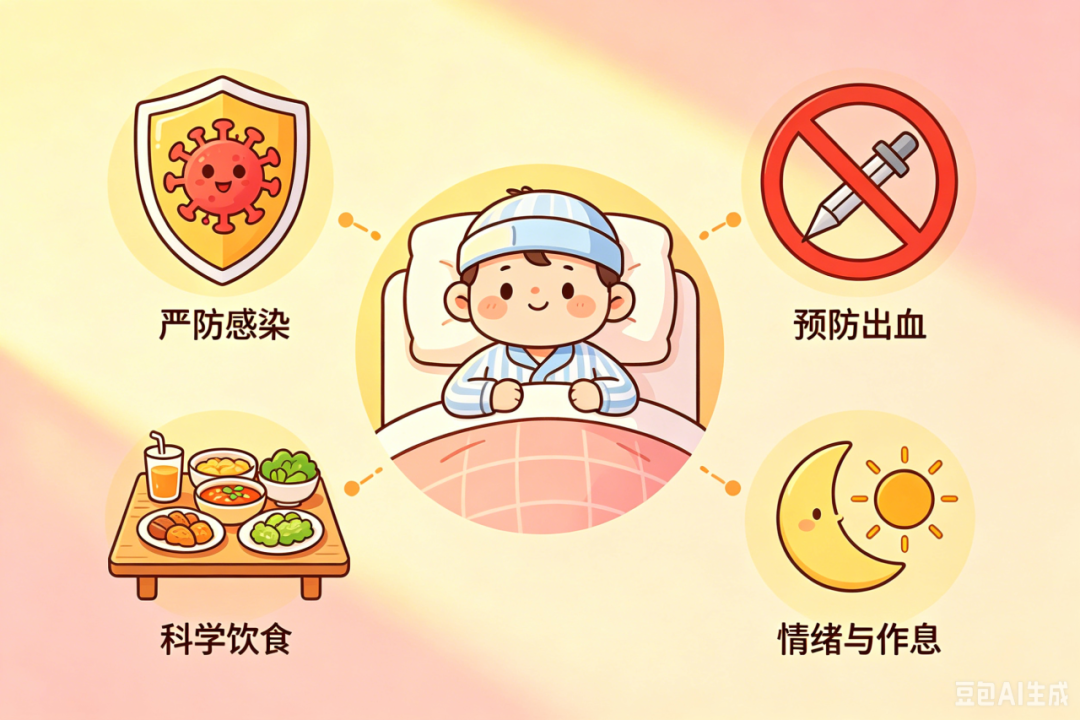 【人医科普】急性白血病不用慌!做好居家护理,康复更轻松