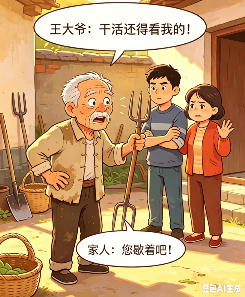 铁叉插在他的脖子上，血在渗，怎么拔？
