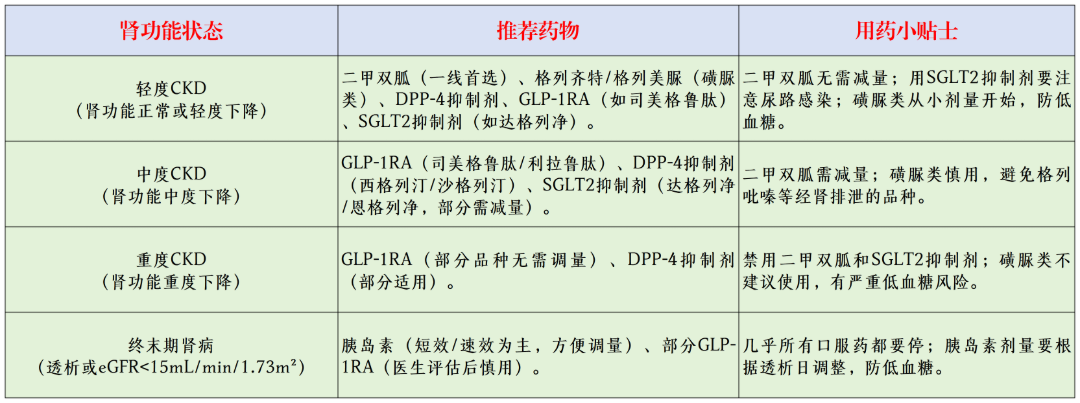 肾病患者用降糖药怕踩坑,药师支招:控糖护肾两不误