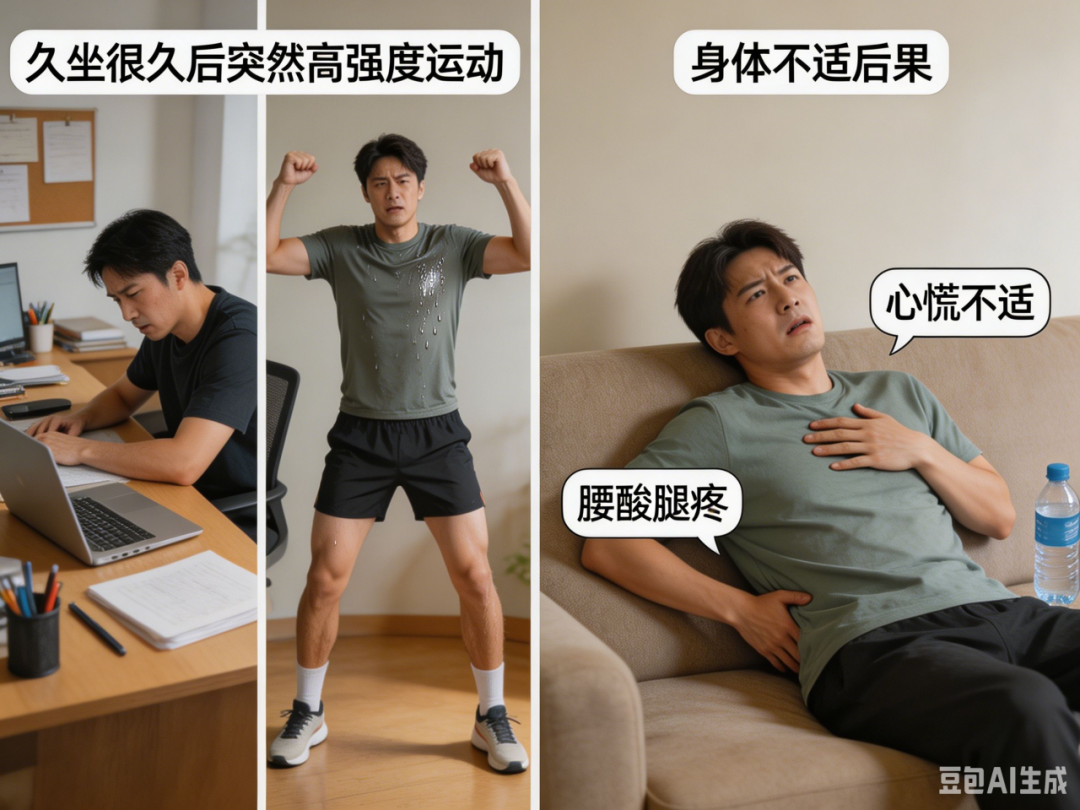 久不运动别猛动!小心身体直接 “罢工”