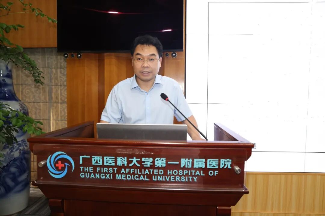 广西医科大一附院代谢与健康广西院士工作站建设工作进展汇报会顺利举办