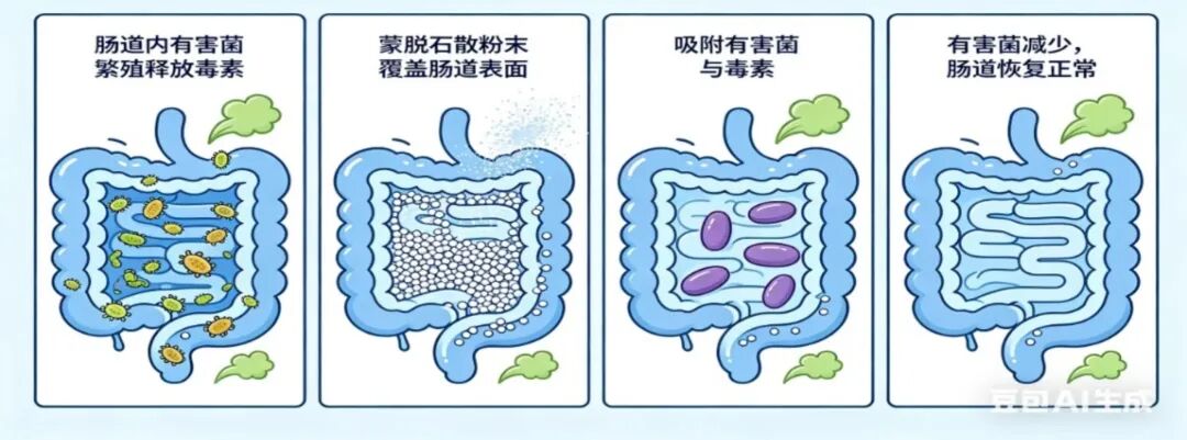 【人医科普】拉肚子必看!抗菌药、蒙脱石散、益生菌顺序你用对了吗?