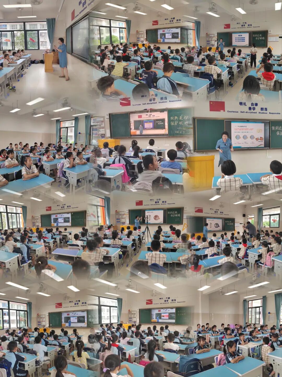 守护「瞳」真未来|南宁华厦走进仙葫学校开展眼健康科普活动!