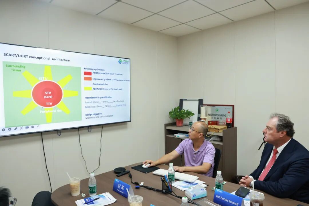 国际知名放射外科专家 Pantaleo Romanelli 教授一行到访南京江北医院开展深度学术交流