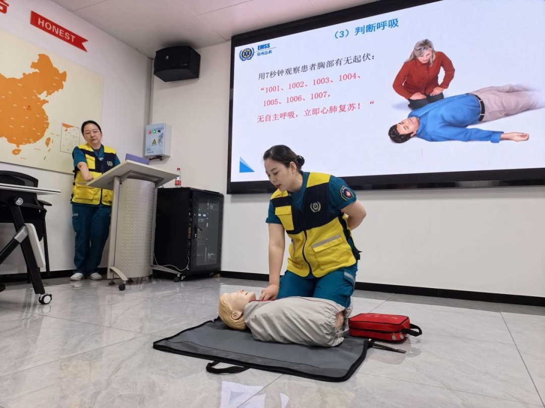 身怀急救硬技 在岗更有底气｜省直三院急救科普赋能企业安全生产