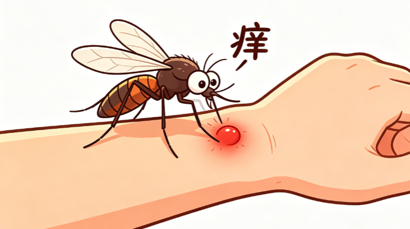 蚊子包越挠越痒,根本不是你定力差!