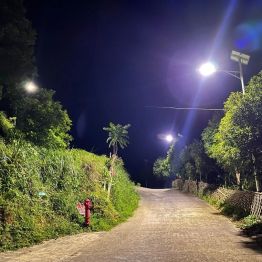 我院积极助力「光亮工程」，守护村民夜间出行安全
