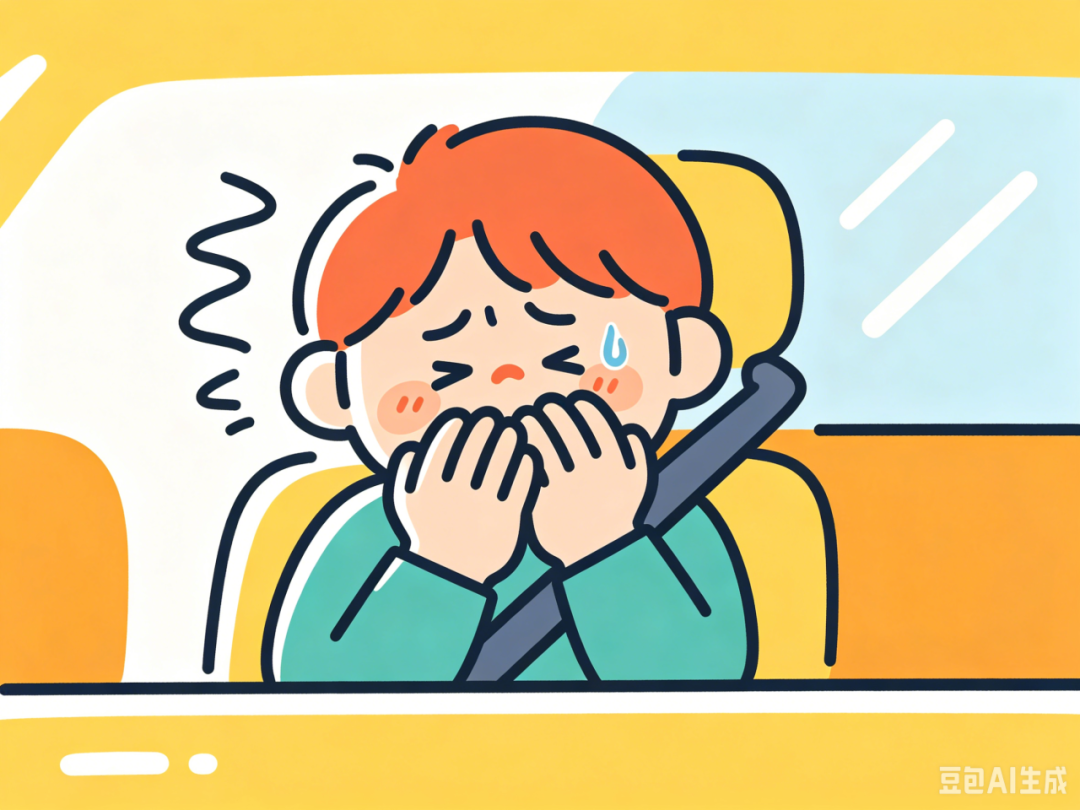 超简单!一分钟拯救晕车