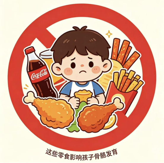 国文医院儿科提示:当心零食暗藏隐患,拖累儿童骨骼发育